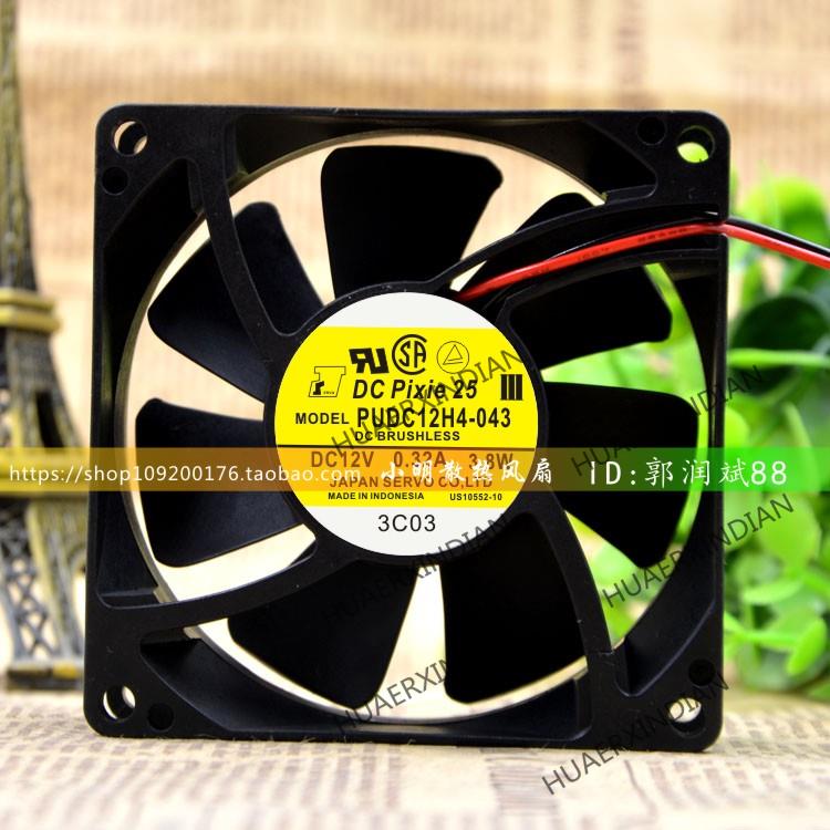 ο PUDC12H4-043 8025 12V 0.32A 3.8W 8CM ð  ..