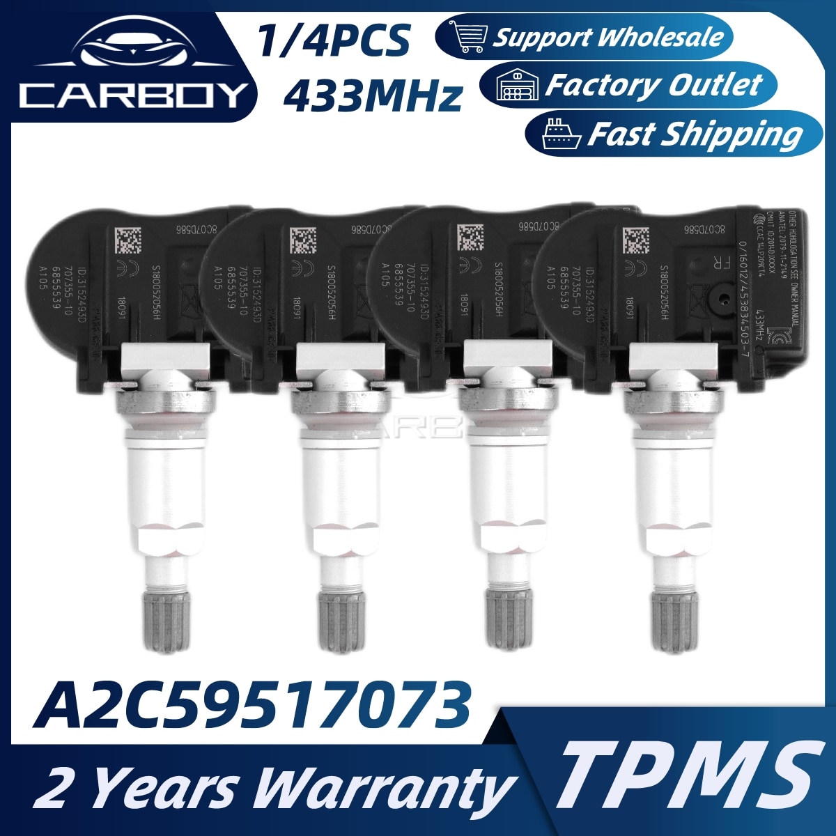6855539 TPMS  Ÿ̾ з , BMW i3 i8 M2 M3 ..